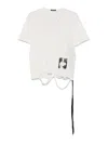Ann Demeulemeester Patches-detailed T-shirt In White