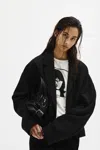 Ann Demeulemeester Ceres Cropped Light Jacket In Multicolor