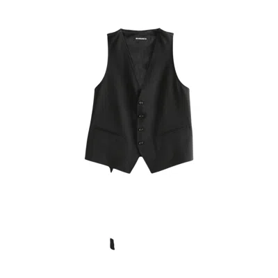 Pre-owned Ann Demeulemeester Charlotte Classic Waistcoat 'black' | Women's Size 38