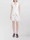Ann Demeulemeester Charlotte Sleeveless V-neck Waistcoat