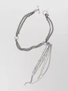 ANN DEMEULEMEESTER CHOKER WITH CHAINS AND PEARLS