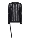 Ann Demeulemeester Woman Black Knitwear In Black