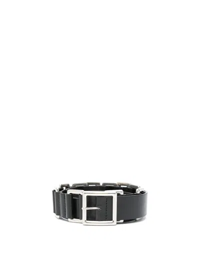 Ann Demeulemeester Cinturón - Negro In Black