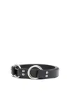 Ann Demeulemeester Adjustable Waist Belt In Black