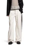 Ann Demeulemeester Claire 5 Pocket Jeans In White