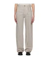 Ann Demeulemeester Beige Claire Jeans