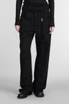 Ann Demeulemeester Claire Jeans In Black Denim In Black