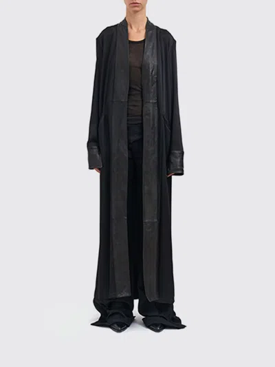 Ann Demeulemeester Coat  Woman Color Black
