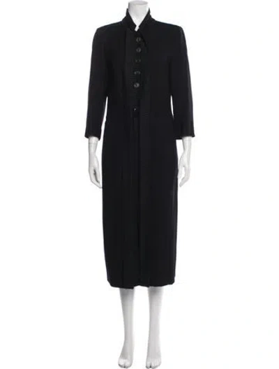 Pre-owned Ann Demeulemeester Coat In Black