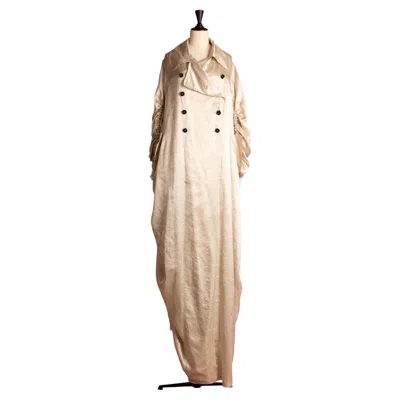 Pre-owned Ann Demeulemeester Coat By S�bastien Meunier Summer 2019 In Beige