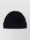 Ann Demeulemeester Corina Cashmere Beanie Folded Cuff Ribbed