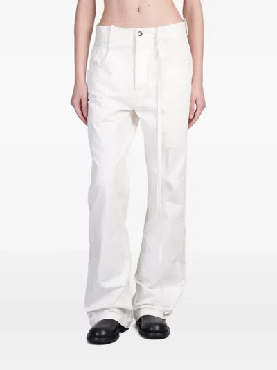 Ann Demeulemeester White Claire 5-pockets Comfort Trousers