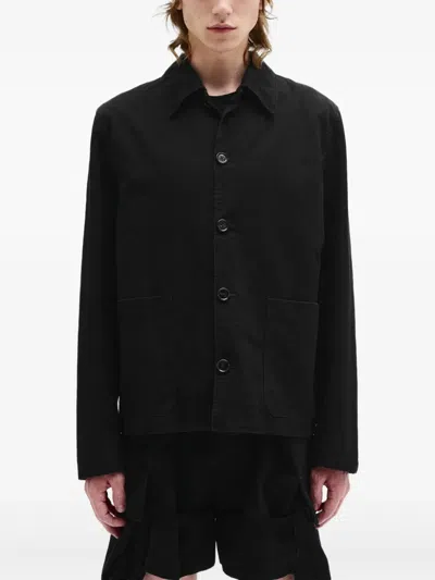 Ann Demeulemeester Cotton Shirt Jacket