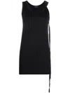Ann Demeulemeester Seva Tank Top In Black