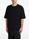 Ann Demeulemeester Short-sleeved T-shirt In Black