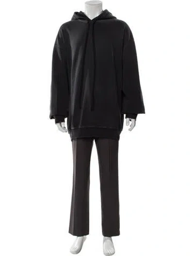 Pre-owned Ann Demeulemeester Crew Neck Long Sleeve Hoodie W/ Tags In Gray