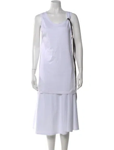 Pre-owned Ann Demeulemeester Crew Neck Sleeveless Top W/ Tags In Neutral
