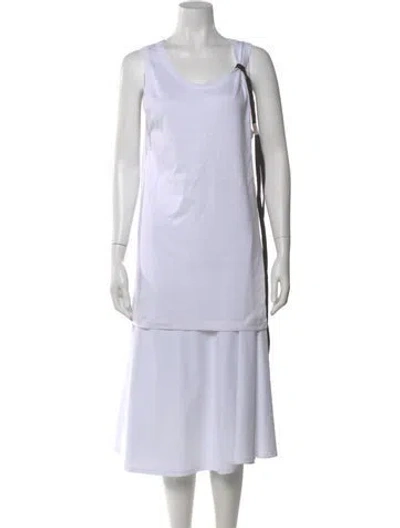 Pre-owned Ann Demeulemeester Crew Neck Sleeveless Top W/ Tags In Neutral