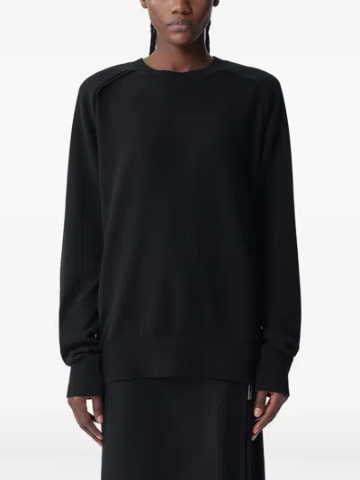ANN DEMEULEMEESTER CREW-NECK SWEATSHIRT