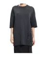 Ann Demeulemeester Crew Neck T-shirt In Black