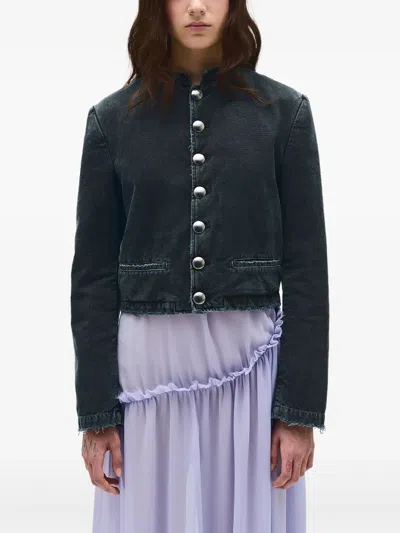 ANN DEMEULEMEESTER CROPPED JACKET