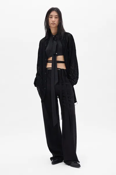 Ann Demeulemeester Cyra Plastron In Black