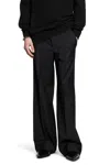 Ann Demeulemeester Cyrus Wool Trousers In Black