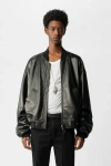Ann Demeulemeester Daan High Comfort Bomber Leather