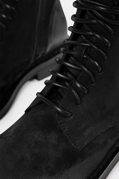 Ann Demeulemeester Danny Ankle Boots In Black