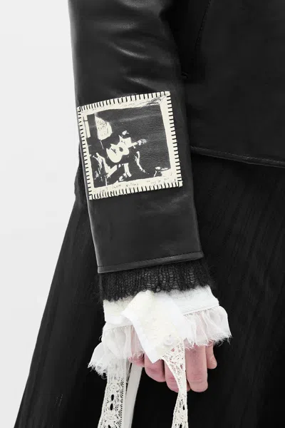 Ann Demeulemeester Dante Cuffs With Ruffles In Multi