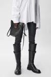 Ann Demeulemeester Daria Drop Shoulder Shirt In Multicolor