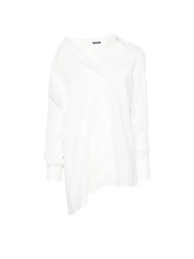 Ann Demeulemeester Daria Shirt In White