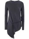 Ann Demeulemeester Asymmetrisches Deana Top