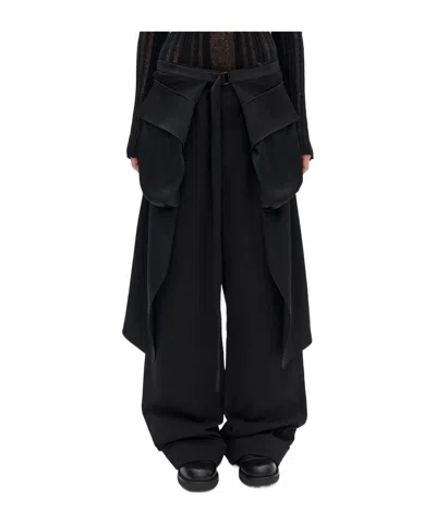 Ann Demeulemeester Debora Cargo Apron Skirt