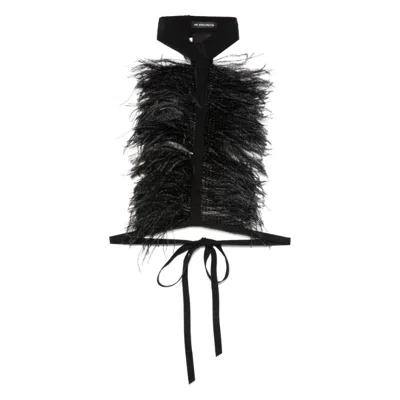 Ann Demeulemeester Detailed Laces In Black