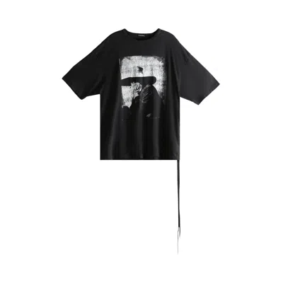 Pre-owned Ann Demeulemeester Dieter High Comfort Fit T-shirt 'black' | Men's Size L