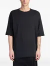Ann Demeulemeester Short-sleeved T-shirt In Black