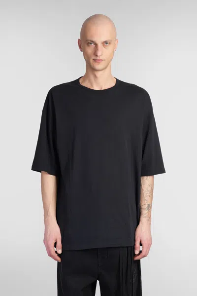 ANN DEMEULEMEESTER DIETER T-SHIRT IN BLACK COTTON