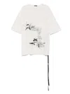 Ann Demeulemeester Dieter Sketchbook High-comfort T-shirt In White