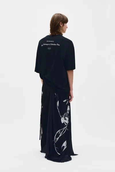 Ann Demeulemeester Dieter ''the Dialogue Of Another Day'' High-comfort T-shirt In Multicolor