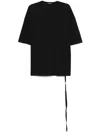 Ann Demeulemeester Short-sleeved T-shirt In Black