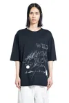 Ann Demeulemeester Printed T-shirt In Black