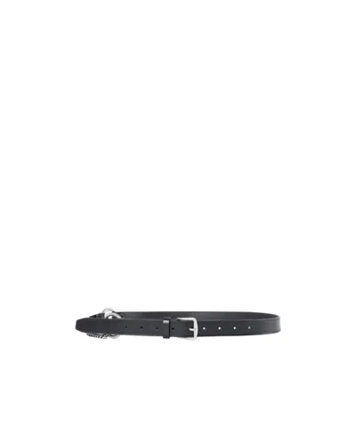 Ann Demeulemeester Dine Belt In Black