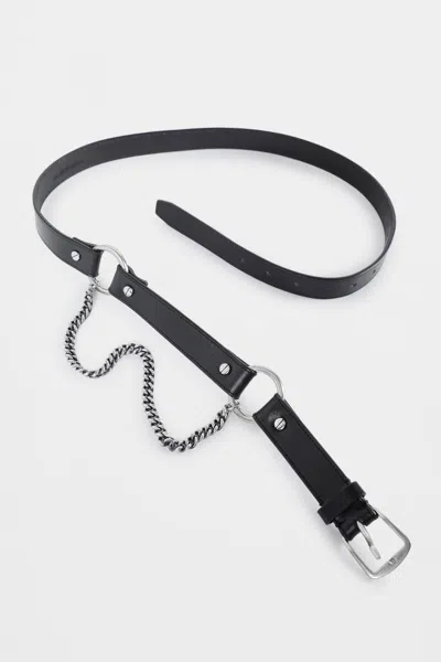 Ann Demeulemeester Dine Belt In Black