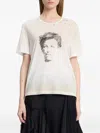 Ann Demeulemeester Distressed T-shirt In White