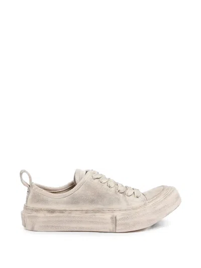 Ann Demeulemeester Distressed-effect Sneakers In Neutral