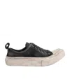 Ann Demeulemeester Distressed-finish Low-top Sneakers In Multi