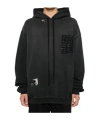 Ann Demeulemeester Drawstring Hoodie In Black
