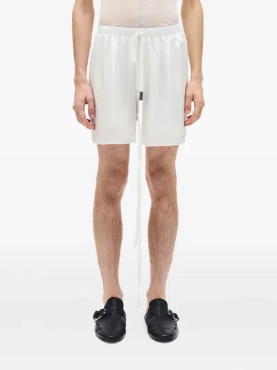Ann Demeulemeester Drawstring Sheer Shorts