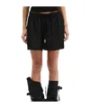 Ann Demeulemeester Drawstring Shorts In Black